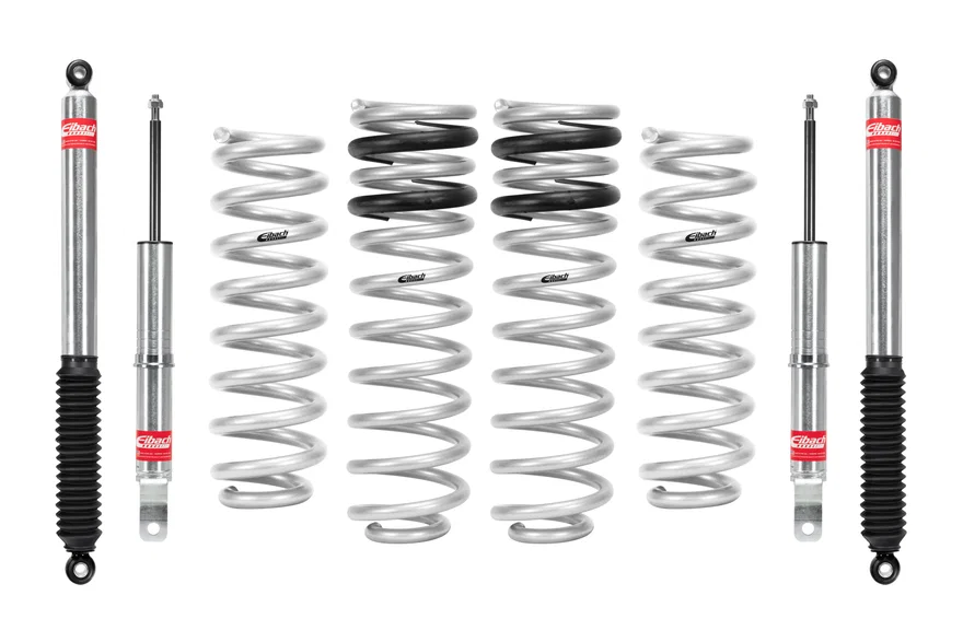 Eibach Front and Rear Set of 4 Shocks + 4 Springs for Ram 1500